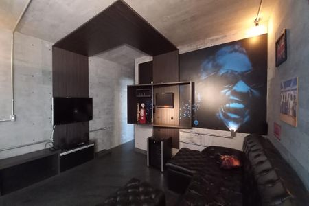 Sala de apartamento à venda com 1 quarto, 52m² em Jardim Santa Eudoxia, Campinas