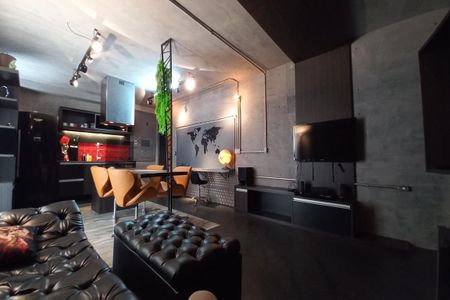 Sala de apartamento à venda com 1 quarto, 52m² em Jardim Santa Eudoxia, Campinas