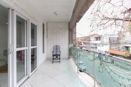 Varanda da Sala de casa para alugar com 3 quartos, 105m² em Parque Savoy City, São Paulo