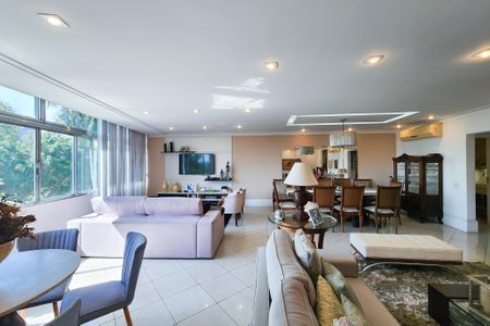 Sala de apartamento para alugar com 4 quartos, 270m² em Flamengo, Rio de Janeiro