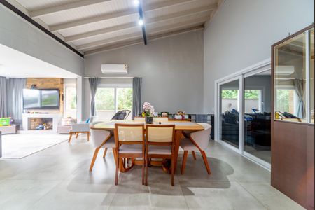 Sala 1 de casa de condomínio para alugar com 3 quartos, 357m² em Jardim Krahe, Viamão