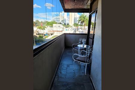 Varanda da Sala de apartamento para alugar com 4 quartos, 300m² em Chácara Santo Antônio, São Paulo