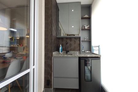 Varanda da Sala de apartamento à venda com 2 quartos, 64m² em Jardim Aurelia, Campinas