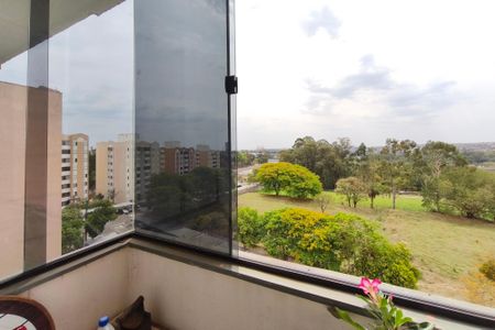 Varanda da Sala de apartamento para alugar com 2 quartos, 58m² em Parque Camélias, Campinas