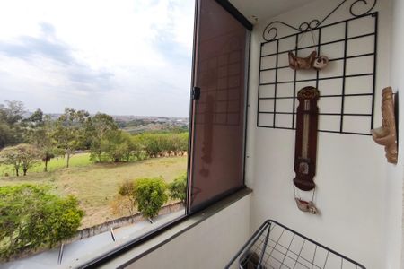 Varanda da Sala de apartamento para alugar com 2 quartos, 58m² em Parque Camélias, Campinas