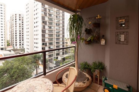 Varanda da Sala de apartamento à venda com 3 quartos, 94m² em Vila Hamburguesa, São Paulo