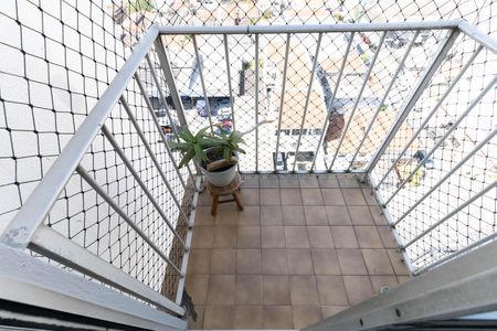Varanda da Sala de apartamento à venda com 2 quartos, 60m² em Vila das Merces, São Paulo