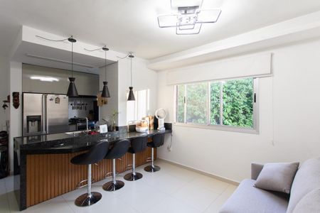 Sala de apartamento à venda com 2 quartos, 51m² em Paquetá, Belo Horizonte