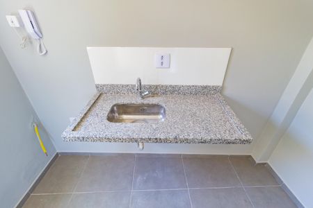 Sala/Cozinha de apartamento para alugar com 1 quarto, 41m² em Vila Invernada, São Paulo