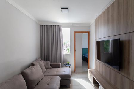 Sala de apartamento à venda com 2 quartos, 54m² em São Pedro (venda Nova), Belo Horizonte