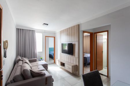 Sala de apartamento à venda com 2 quartos, 54m² em São Pedro (venda Nova), Belo Horizonte