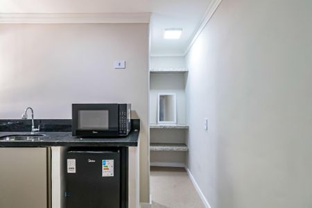 Sala/Cozinha de casa para alugar com 1 quarto, 20m² em Vila Morse, São Paulo