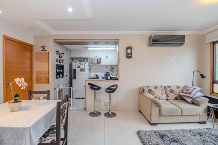 Sala de apartamento à venda com 2 quartos, 85m² em Passo D’areia, Porto Alegre