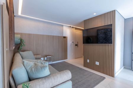 Sala de apartamento à venda com 2 quartos, 68m² em Pampulha, Belo Horizonte