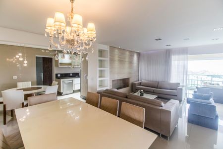 Sala de apartamento para alugar com 3 quartos, 202m² em Alphaville Empresarial, Santana de Parnaíba