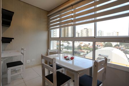 Varanda Gourmet de apartamento para alugar com 1 quarto, 43m² em Vila Oliveira, Mogi das Cruzes
