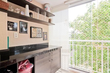 Varanda de apartamento à venda com 2 quartos, 51m² em Vila Guedes, São Paulo