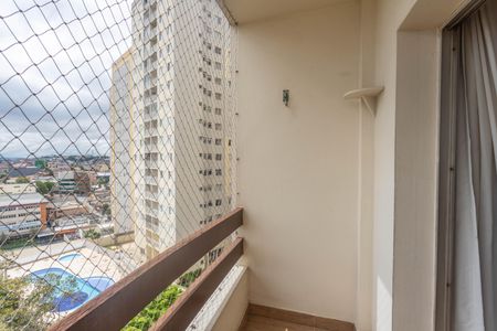 Varanda da sala de apartamento para alugar com 3 quartos, 92m² em Parque Sete de Setembro, Diadema