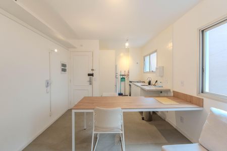 Sala de apartamento à venda com 1 quarto, 35m² em Cerqueira César, São Paulo