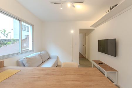 Sala de apartamento à venda com 1 quarto, 35m² em Cerqueira César, São Paulo
