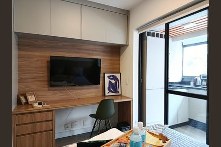Studio de kitnet/studio para alugar com 1 quarto, 24m² em Jardim das Bandeiras, São Paulo