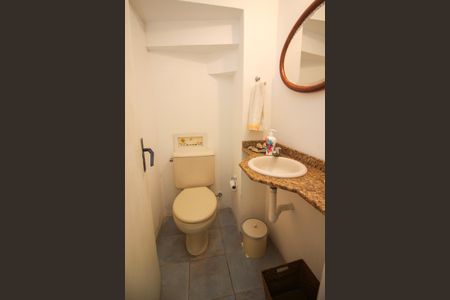 Lavabo de casa de condomínio à venda com 3 quartos, 133m² em Tristeza, Porto Alegre