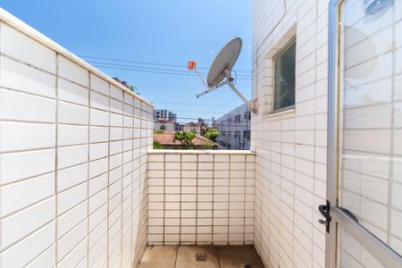 Varanda do Quarto de apartamento para alugar com 3 quartos, 80m² em Coração Eucarístico, Belo Horizonte