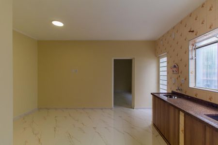 Sala/Cozinha de casa de condomínio para alugar com 1 quarto, 40m² em Chácara Belenzinho, São Paulo