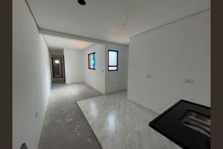 Sala/Cozinha de apartamento à venda com 2 quartos, 110m² em Vila Alice, Santo André