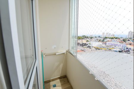 Varanda da Sala de apartamento para alugar com 2 quartos, 57m² em Independência, Taubaté