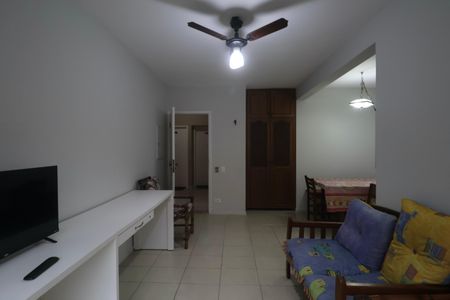 Sala de apartamento para alugar com 2 quartos, 67m² em Loteamento Joao Batista Juliao, Guarujá