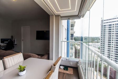 Varanda Gourmet de apartamento para alugar com 1 quarto, 45m² em Bethaville I, Barueri