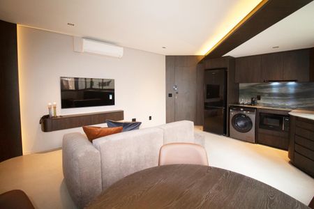 Sala de apartamento para alugar com 1 quarto, 50m² em Jardim Paulistano, São Paulo