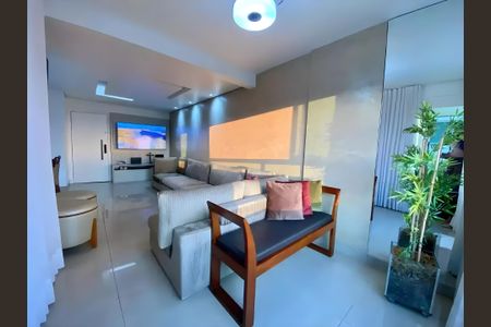 Sala de apartamento para alugar com 3 quartos, 102m² em Castelo, Belo Horizonte