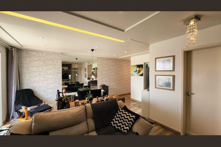 Sala de apartamento à venda com 2 quartos, 77m² em Jardim Messina, Jundiaí