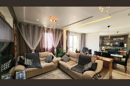 Sala de apartamento à venda com 2 quartos, 77m² em Jardim Messina, Jundiaí