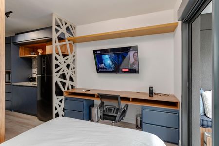 Studio de kitnet/studio para alugar com 1 quarto, 26m² em Jardim das Acácias, São Paulo