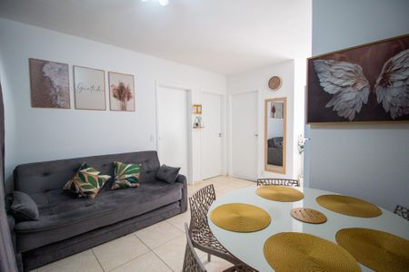 Sala de apartamento para alugar com 2 quartos, 47m² em Centro, Votorantim