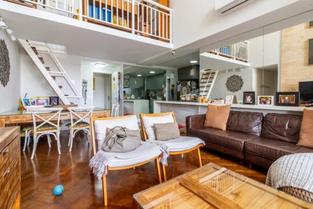 Sala de apartamento à venda com 3 quartos, 145m² em Vila Cordeiro, São Paulo