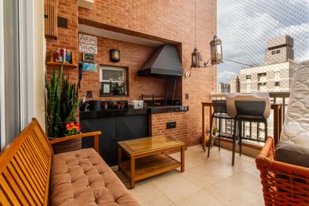 Varanda de apartamento à venda com 3 quartos, 145m² em Vila Cordeiro, São Paulo