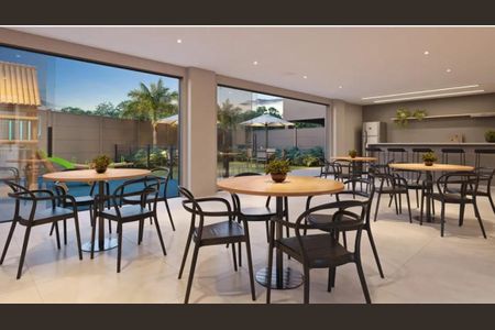 Apartamento à venda com 2 quartos, 54m² em Serrano, Belo Horizonte