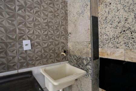 Área de Serviço de kitnet/studio para alugar com 1 quarto, 38m² em São Paulo, Belo Horizonte