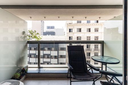 Varanda do Studio de casa à venda com 1 quarto, 28m² em Santa Ifigênia, São Paulo