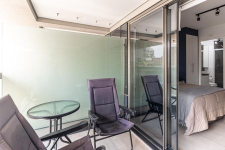 Varanda do Studio de casa à venda com 1 quarto, 28m² em Santa Ifigênia, São Paulo