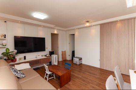 Sala de apartamento à venda com 3 quartos, 98m² em Várzea da Barra Funda, São Paulo