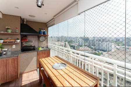 Varanda da Sala de apartamento à venda com 3 quartos, 98m² em Várzea da Barra Funda, São Paulo