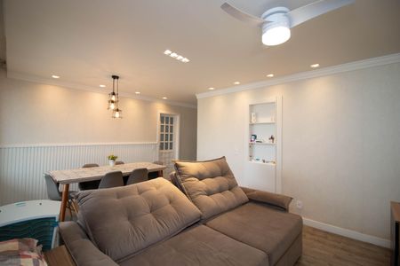 Sala de apartamento à venda com 4 quartos, 114m² em Vila Santo Antonio, Guarulhos