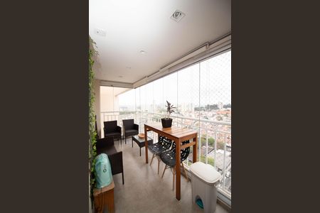 Varanda da Sala de apartamento à venda com 4 quartos, 114m² em Vila Santo Antonio, Guarulhos
