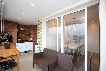Varanda da Sala de apartamento à venda com 4 quartos, 114m² em Vila Santo Antonio, Guarulhos