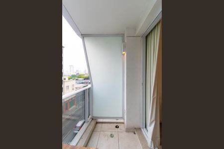 Varanda do Studio de kitnet/studio à venda com 1 quarto, 22m² em Sé, São Paulo